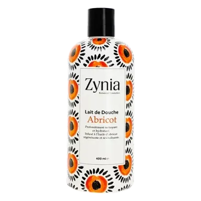 ZYNIA LAIT DE DOUCHE ABRICOT 400ML