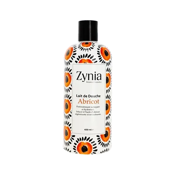 ZYNIA LAIT DE DOUCHE ABRICOT 400ML