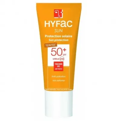 HYFAC SUN PROTECTION SOLAIRE TEINTEE SPF50 40ML HYFAC SUN PROTECTION SOLAIRE TEINTEE SPF50 40ML