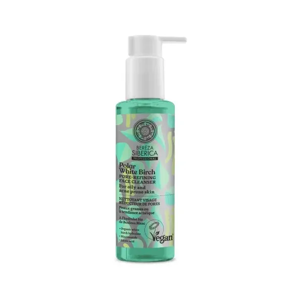 NATURA SIBERICA NETTOYANT VISAGE REDUCTEUR DE PORES 145 ML