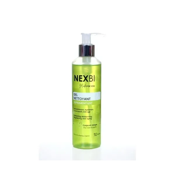 NEXBIO GEL NETTOYANT DEPIGMENTANT 250ML