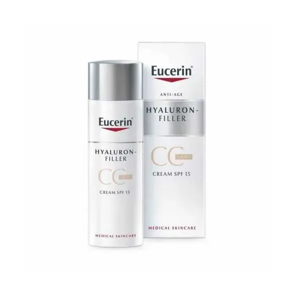 EUCERIN HYALURON FILLER CC CREAM LIGHT SPF15 50ML