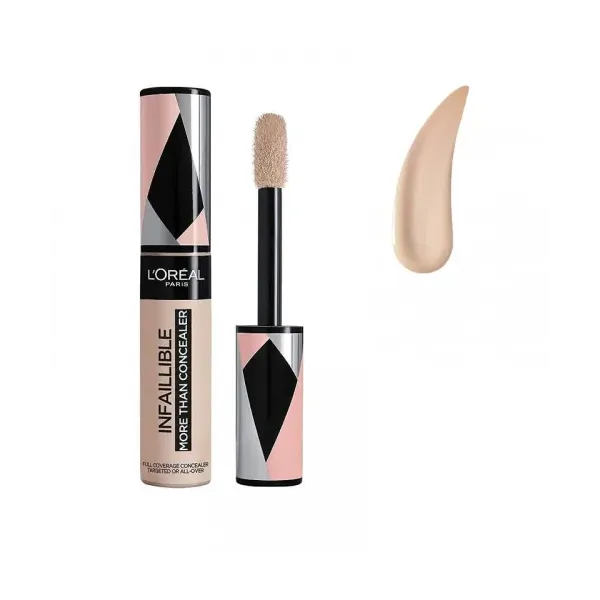 L'Oreal Paris Infaillible More Than Concealer Correcteur et Fond de teint 2 en 1