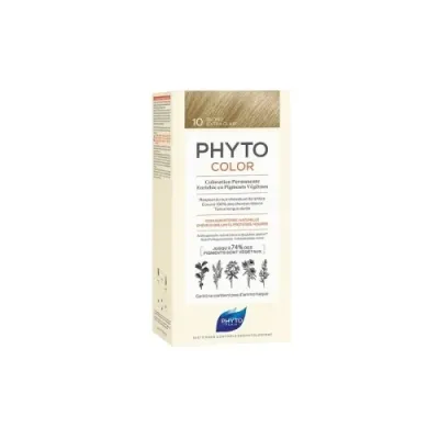 PHYTO PHYTOCOLOR 10 BLOND EXTRA CLAIR PHYTO PHYTOCOLOR 10 BLOND EXTRA CLAIR