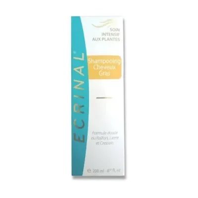 ECRINAL SHAMPOOING CHEVEUX GRAS 200ML ECRINAL SHAMPOOING CHEVEUX GRAS 200ML