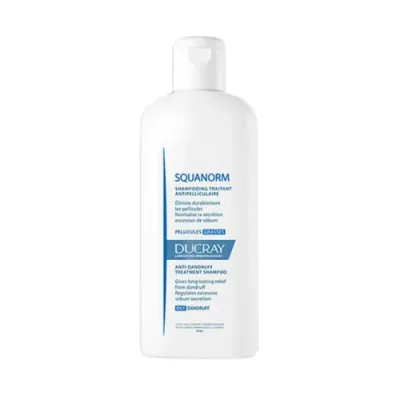 DUCRAY SQUANORM SHAMPOOING PELLICULES GRASSES 200ML