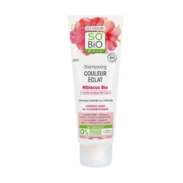 SO BIO SHAMPOOING CHEVEUX COLORES OU MECHES 250ml