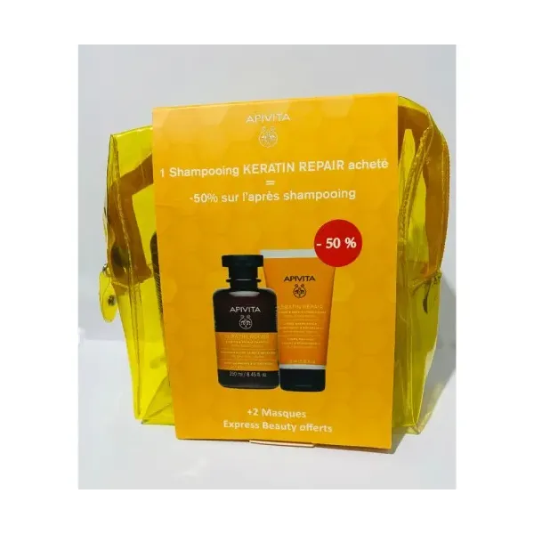 APIVITA TROUSSE JAUNE CHEVEUX ABIMES