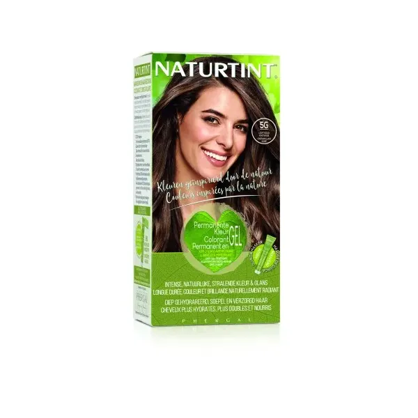 NATURTINT COLORATION PERMANANTE 5G CHATAIN CLAIR DORE 170 ML