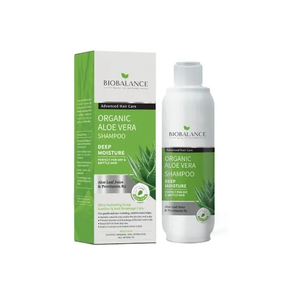 BIOBALANCE ORGANIC ALOE VERA SHAMPOO 330ML