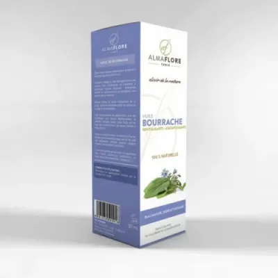 ALMAFLORE Huile de Bourrache. 10ML
