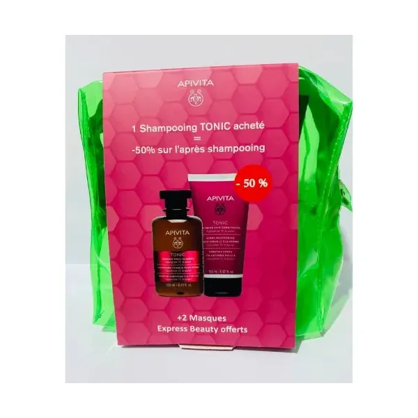 APIVITA TROUSSE VERT CHEVEUX ANTI CHUTE