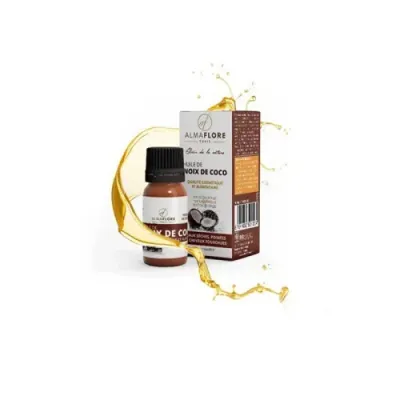 ALMAFLORE HUILE DE NOIX DE COCO 10ML ALMAFLORE HUILE DE NOIX DE COCO 10ML