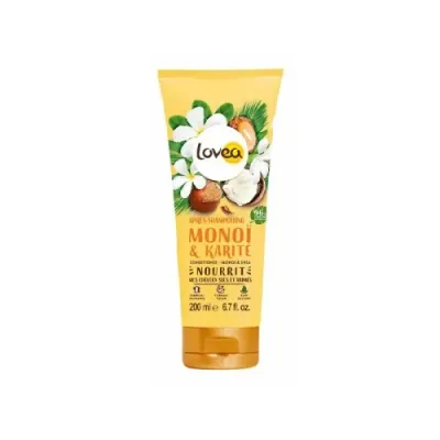 LOVEA APRES SHAMPOOING MONOI & KARITE CHEVEUX SECS ET ABIMES 200 ML