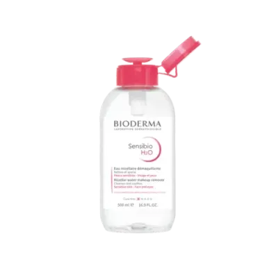 BIODERMA SENSIBIO H2O EAU MICELLAIRE POMPE INVERSEE 500ML