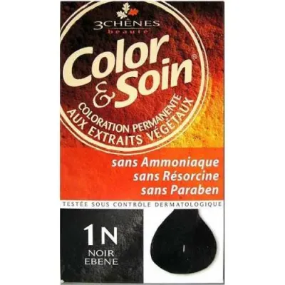 COLOR & SOIN COLORATION NOIR EBENE 1N COLOR & SOIN COLORATION NOIR EBENE 1N