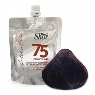 SHOT MASK EXTRA PIGMENT CHOCOLATE 75 200ML