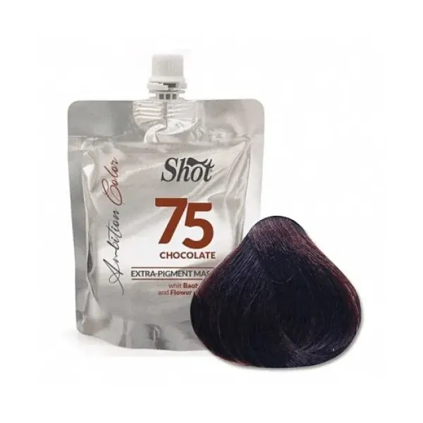 SHOT MASK EXTRA PIGMENT CHOCOLATE 75 200ML