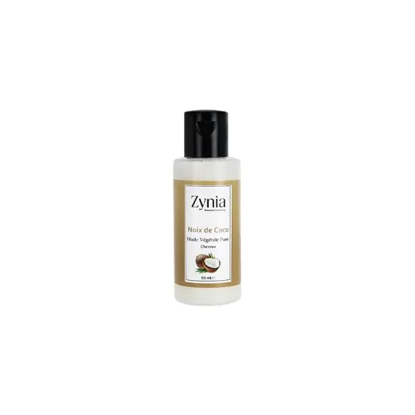 ZYNIA HUILE VÉGÉTALE PURE DE NOIX DE COCO 50ML