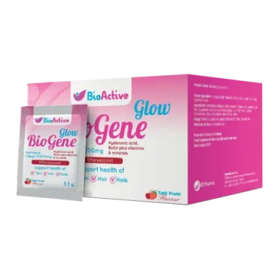 BIOGENE GLOW EFFERVESCENT CHEVEUX ET ONGLES 30 SACHETS