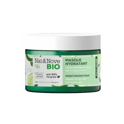 NAT & NOVE BIO MASQUE HYDRATANT CHEVEUX NORMAUX A SECS 300ML NAT & NOVE BIO MASQUE HYDRATANT CHEVEUX NORMAUX A SECS 300ML