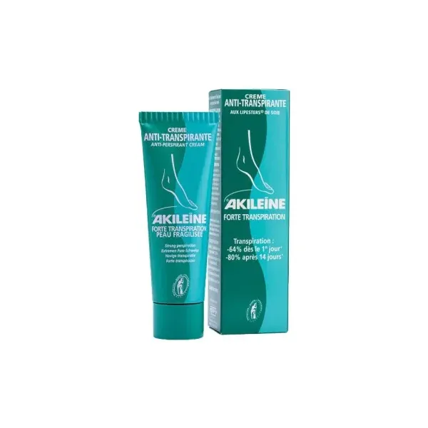 AKILEINE CREME ANTI TRANSPIRANTE PEAUX FRAGILISEES 50ML