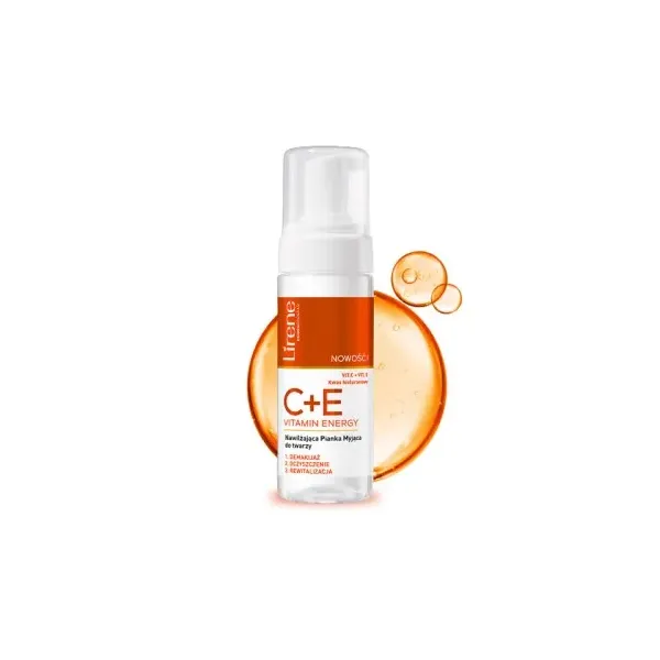 LIRENE C+E VITAMIN ENERGY MOUSSE NETTOYANTE 150ML
