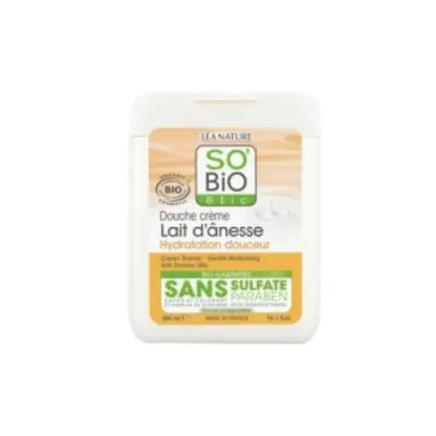 SO BIO DOUCHE CRÈME LAIT D’ÂNESSE 300ML SO BIO DOUCHE CRÈME LAIT D’ÂNESSE 300ML