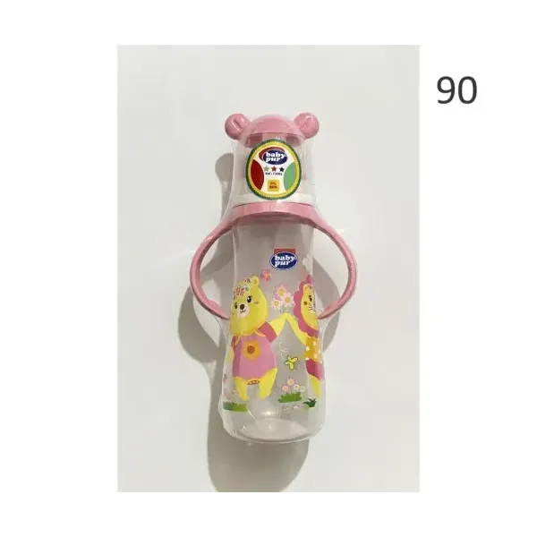 BABY PUR BIBERON FUNNY PP AVEC ANSES 250ML 72005