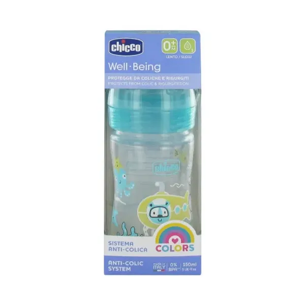 CHICCO BIBERON WELL-BEING EN POLYPROPYLÈNE 150 ML