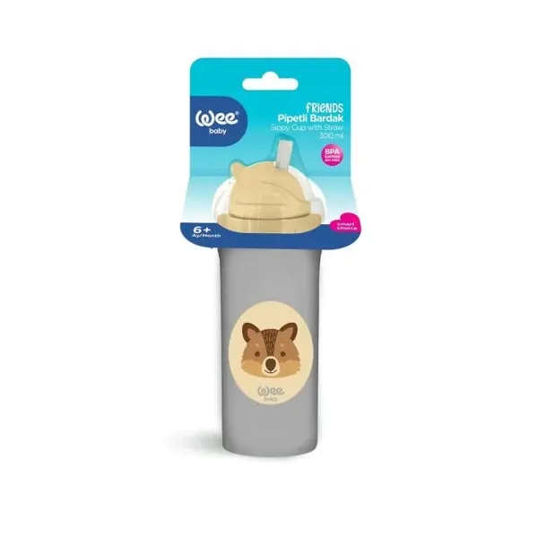 WEE BABY TASSE AVEC PAILLE 6M+ 300ML 395