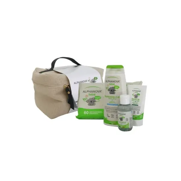 ALPHANOVA BEBE BIO VANITY CADEAU MATERNITE