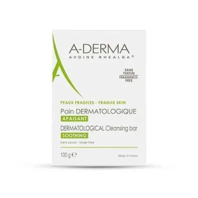 A-DERMA PAIN DERMATOLOGIQUE AU LAIT D'AVOINE 100G
