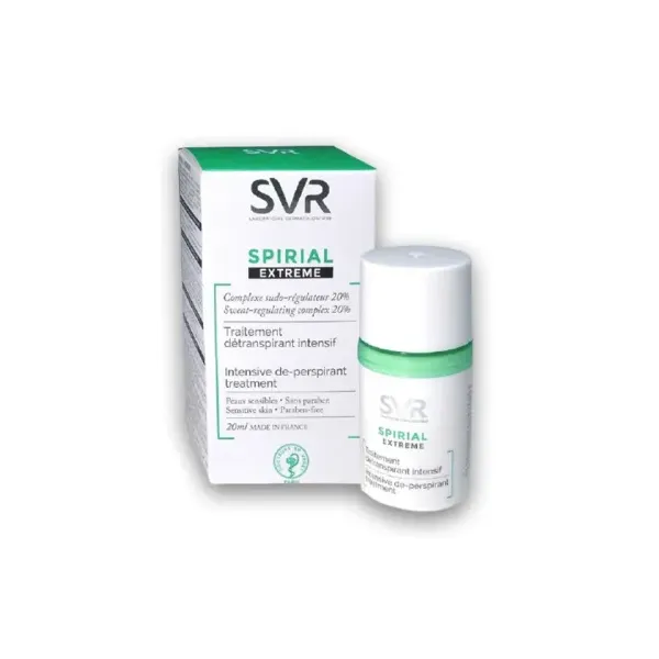 SVR SPIRIAL EXTREME DETRANSPIRANT INTENSIF DEODORANT 20ML