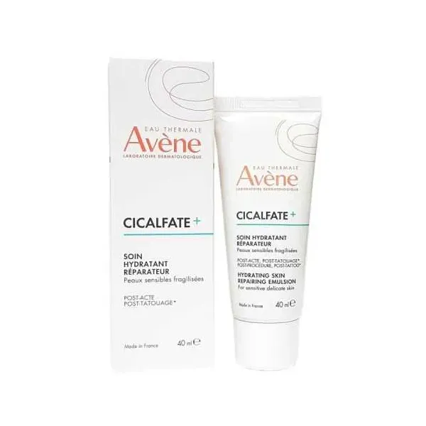 AVENE CICALFATE+ SOIN HYDRATANT REPARATEUR POST ACTE POST TATOUAGE 40ML