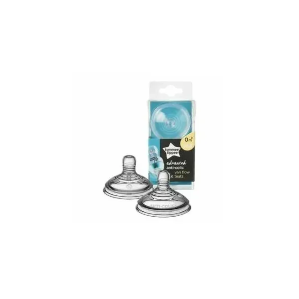 TOMMEE TIPPEE ADVANCED ANTI-COLIQUE 2 TETINES A DEBIT VARIABLE 0M+