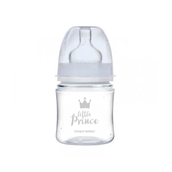 CANPOL BABIES BIBERON ANTICOLIQUE COL LARGE ROYAL BABY 120ML PP