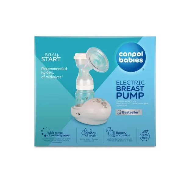 CANPOL BABIES TIRE-LAIT ELECTRIQUE EASY START 12/215