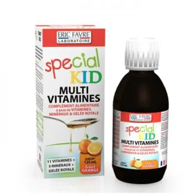 ERIC FAVRE SPECIAL KID MULTI-VITAMINS 125 ML ERIC FAVRE SPECIAL KID MULTI-VITAMINS 125 ML