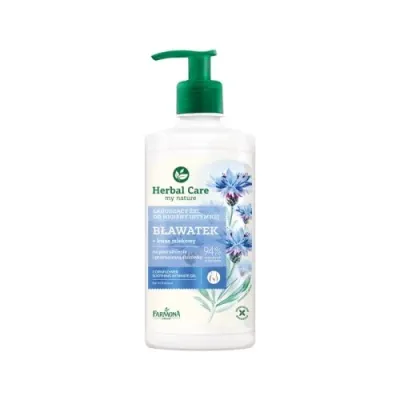 FARMONA HERBAL CARE CORNFLOWER GEL NETTOYANT INTIME APAISANT 330ML