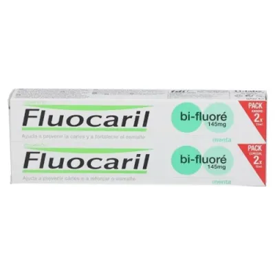 FLUOCARIL DENTIFRICE BI-FLUORÉ 145MG MENTHE 2*75ML FLUOCARIL DENTIFRICE BI-FLUORÉ 145MG MENTHE 2*75ML