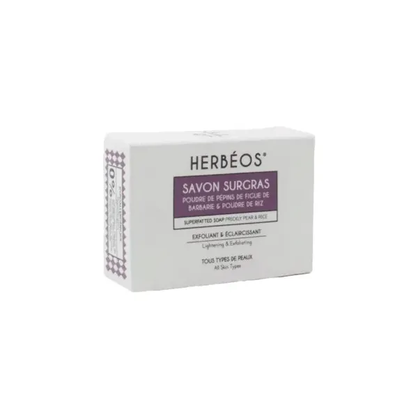 HERBEOS SAVON SURGAS EXFOLIANT ECLAIRCISSANT 100GR