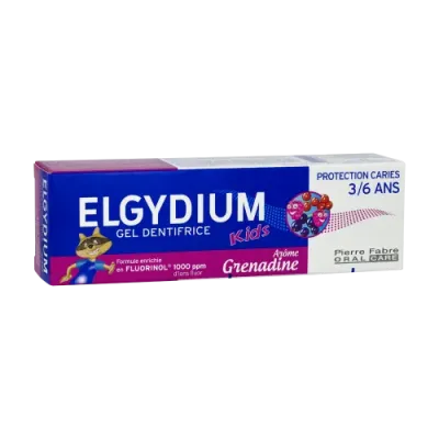 ELGYDIUM DENTIFRICE KIDS GRENADINE 50ML