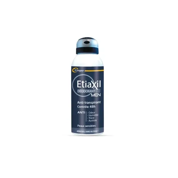 ETIAXIL COOPER  DEODORANT MEN ANTI-TRANSPIRANT CONTROLE 48H 150ML
