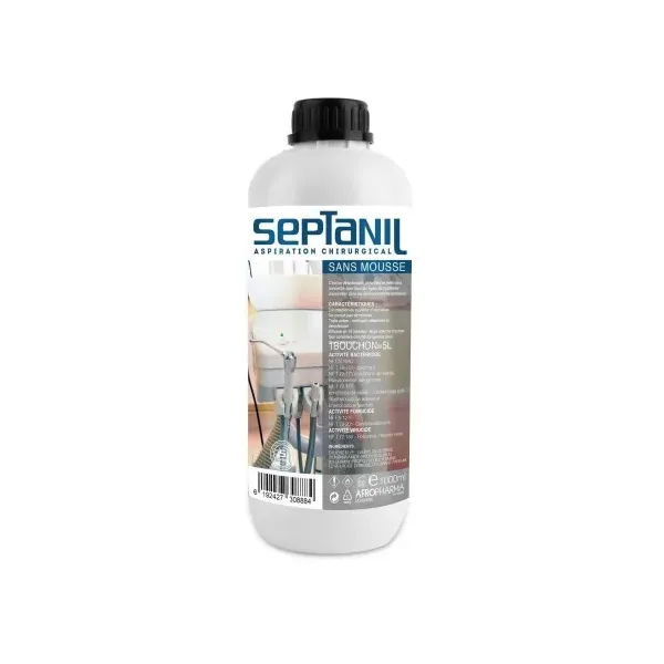 SEPTANIL DESINFECTANT CONCENTRE ASPIRATION CHIRURGICAL NON MOUSSANT 1L