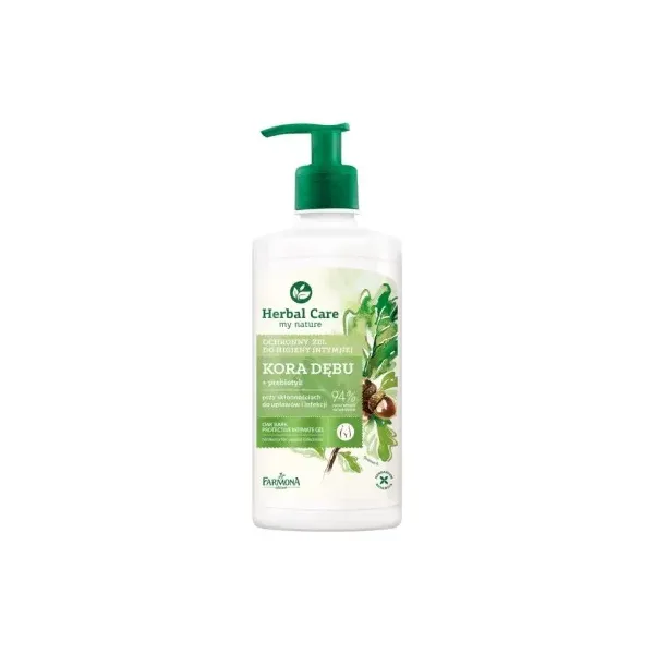 FARMONA HERBAL CARE OAK BARK GEL NETTOYANT INTIME PROTECT.330ML