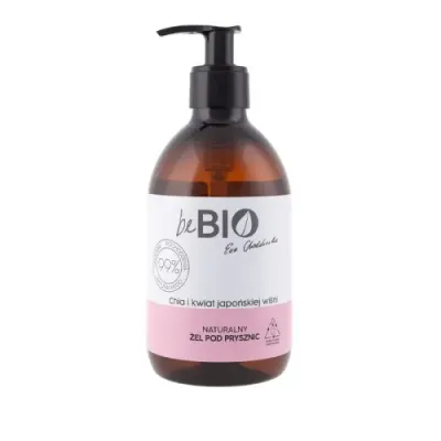 BEBIO COSMETICS GEL DOUCHE NATUREL GRAINES DE CHIA & FLEUR DE CERISIER DU JAPON 400ML