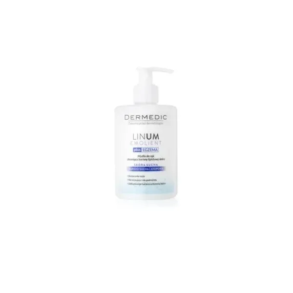 DERMEDIC LINUM EMOLLIENT SAVON A MAINS ANTI BACTERIEN 300ML