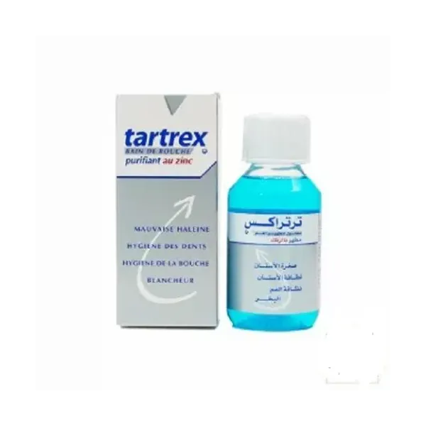TARTREX BAIN DE BOUCHE PURIFIANT AU ZINC 125ML