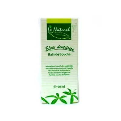 LE NATUREL ELIXIR DENTIFRICE BAIN DE BOUCHE 90ML LE NATUREL ELIXIR DENTIFRICE BAIN DE BOUCHE 90ML